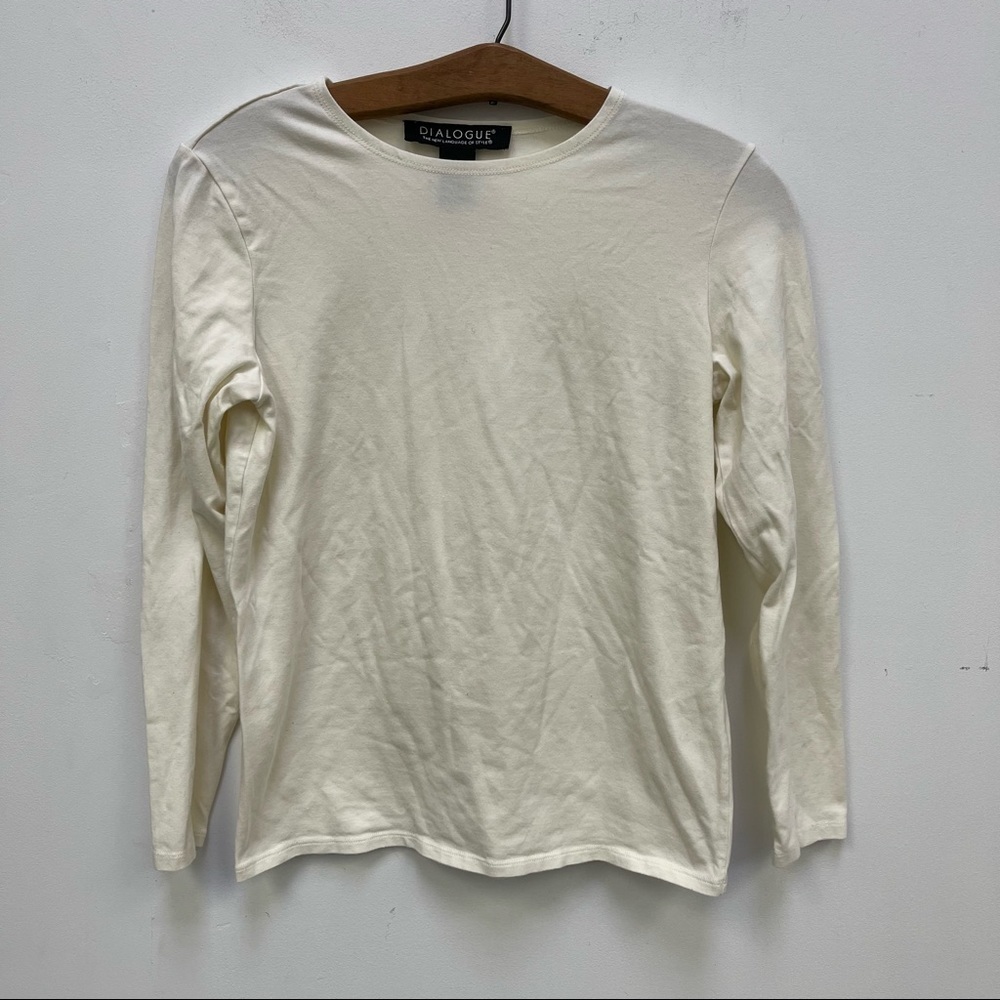 Dialogue Pima Cotton Long Sleeve Shirt